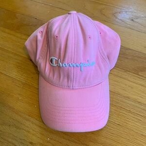 Champion Vintage Light Pink Cap with Embroidered Logo